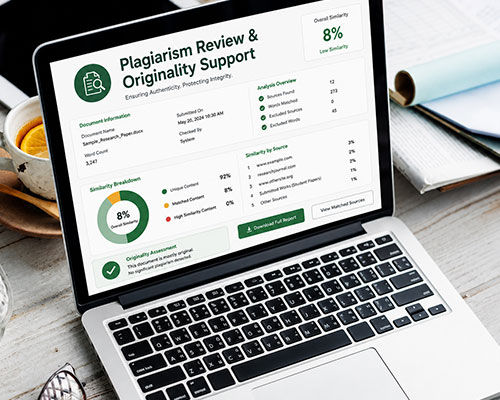 Plagiarism Review & Originality Support
